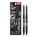 Revlon ColorStay Pencil Waterproof Eyeliner, Smudge-Proof, Eye Makeup with Built-In Sharpener, Stocking Stuffer for Women, 201 Black, 2 pack