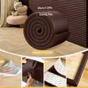 Extra Wide Thick Edge Protectors for Baby, Pre-Taped 6.56ft Foam Guard
7.9''W Corner Protector, 0.79'' Thick Soft Rubber Foam Padding for Fireplace Table Stair Wall, Waterproof, Dark Coffee