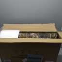 Weatherproof Heated Cat House for Outdoor in Winter, Heated Cat Bed Kitty Shelter with Cat Heating Pad, Insulated & Safe Escape Door, Warm House for Outside Stray Cat(Leaf Color, 17.7"x25.5"x17.9")