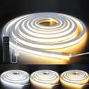 LED Strip Lights 16.4ft 110-120V,Dimmable Silicone Neon Rope Lights,Flexible Outdoor Waterproof Neon Strip Lights for Mirror,Kitchen,Cabinet,DIY Lighting