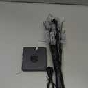 Mudder Valentine's Day Lighted Tree Wedding Gift Cards Tree Money Card Holder with 12 Clips LED Lighted Tips for Galentines 4th of July Graduation Birthday Home(Fresh Style,Black, Warm White)