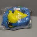 HeySplash Swim Vest for Kids, Toddler Pool Floaties, Children Swimming Vest with Adjustable Strap, Swim Jacket Water Wing Arm Float, Puddle Sea Beach Boat Jumper Boy Girl Baby (H Blue Yellow Dinosaur)