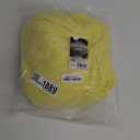 ABC PACK & SUPPLY Yellow Bouffant Caps 24 Inch. Pack of 1000 Non Woven Hair Caps with Elastic Band. Breathable Disposable Polypropylene Hats. Unisex Protective Hair Covers for Food Service