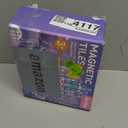 Magnetic Tiles Building Toys Set with 2 Dolls, Princess Castle Magnetic Blocks for Kids Ages 3-5 4-8, STEM Educational Sensory Magnet Toys Birthday Gifts for Toddlers Girls Boys