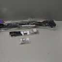 HAMOPY Retractable Baby Gate, 33" Tall, Extends up to 55" Wide, Durable Auto-Lock Baby Gates for Stairs, Mesh Dog Gate and Child Safety Gates for Doorways, Hallways, Indoor, Outdoor (Black)