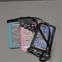 3 Pack Waterproof Phone Pouch IPX8 Universal Waterproof Case Dry Bag Phone Protector for iPhone 17/16/15/14 Pro Max Plus XS XR X8 Galaxy S25 S24 Pixel Up to 8.4"(Multicolor 3)