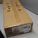 Crystal Chandelier for Dining Room 31'' Black Rectangular Pendant Fixture 6Light with K9 Crystals, Contemporary Chandeliers for Kitchen Island, Living Room