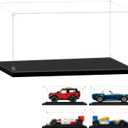 Display Case for Lego 1:12 Scale Car 42213 10265 10279 10290 10295 10300 10304 10321 10330 10337 10353 10357 21328, 14.96x7.87x7.08inch (38x20x18cm)