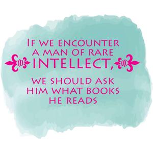 Family Ask Him What Book He Reads Adventurous Quote Wall Decal Decoration Books Quote Book Lovers Bookish Quotes Readers Lasts Years and Easily Removable - Size: 30 in(W) x 24 in(H)