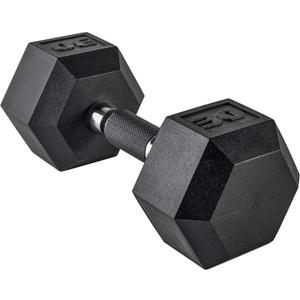 CAP Barbell Coated Hex Dumbbell Weight - Single | 30 lbs | Multiple Options
