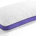 BPC Shredded Memory Foam Pillow Queen Size, Cooling Bed Pillow for Sleeping, Adjustable Firm Soft Support for Side Back Stomach Sleepers, Hypoallergenic Removable Washable Cover, CertiPUR-US, 1 Pack