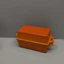 Enameled Cast Iron Loaf Pan with Lid, Best Bread Oven, Bread Loaf Pans for Baking Homemade Sourdough Bread 9x5, 2 Piece set, Flame