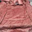 Mewaii Wearable Blanket Hoodie for Adults, Warm Sherpa & Soft Flannel Long Sweatshirt with Giant Pocket, Cozy Gifts for Women (Light Pink)