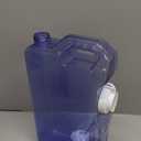 Refrigerator Water Dispenser 1.1 Gallon Bottle with 2 Spigots - BPA Free Plastic Slim Water Jug with Spout Leak Proof | Refillable Fridge Water Container, Convenient Handles (Royal Blue)