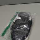 ATHMILE House Slippers for Women Men Indoor Barefoot Slippers Socks Furry Slip on House Shoes Cozy Comfy for Home Bedroom Travel Yoga (9-10 Women/8-9 Men, Black Cat Paw)