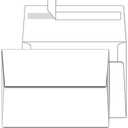 A7 Printable White Envelopes 5x7 100 Pack Quick Self Seal,for 5x7 Cards Perfect for Weddings, Invitations, Photos, Graduation, Baby Shower 5.25 x 7.25 inchesAZAZA