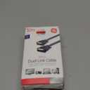 GE Home Electrical GE DVI-D Dual Link Cable, 10 Foot Cable, Video, 1600 X 1200 and Higher, for PC, Digital Monitor or HDTV, Black, 34508