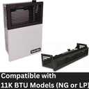 Comfort Glow Blower Kit for Direct Vent 11,000 BTU Gas Heaters - 28-7125