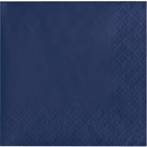 Creative Converting Touch of Color 2-Ply 50 Count Paper Beverage Napkins, Navy (One size)