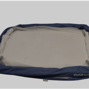 Elephtt-baby Bassinet Bed Color Blue Size 32x21