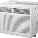 Amana 5,000 BTU Window Air Conditioner, Cools up to 150 Sq. Ft., White | 115V, 2 Fan Speeds, Auto-Restart, for Bedroom, Living Room, Apartment, with Mechanical Controls, Washable Filter