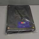 9 Pocket 3 Ring Leather TCG Binder for Baseball, Trading Game, and Sports Card, 50 Pages, Holds 900 Cards (10.8 x 13.5 x 2.8 In)