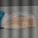 Wireless Keyboard and Mouse Combo, Quiet and Soft 2.4G Full-Size Computer Keyboard and Ergonomic Wireless Mouse for Windows, Mac Desktop/ Laptop/ PC/ PS, Peach