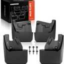 A-Premium Mud Flaps for Toyota Tundra 2022 2023 2024 2025 2026, No Drilling Required Mud Guards with Hardware Accessories, Set of 4 Front & Rear Splash Guards(Not fits SR Models)