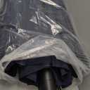 PHI VILLA 13ft Outdoor Market Umbrella Double-Sided Twin Large Patio Umbrella with Crank, Navy Blue