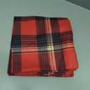 Set of 2 Red Buffalo Plaid Check Throw Pillow Covers 18x18 Inch Rustic Christmas Farmhouse Decorative Cushion Cases Double-Sided Winter Home Decor for Sofa Couch