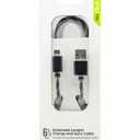 6 1/2 feet USB to Micro USB charging cable threaded durable