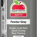 Apple Barrel ACRYLIC PAINT, 16 oz, Pewter Grey