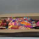 Indian Handmade Designer Cotton Fashion Multi Colored Umbrella Embroidery Boho Umbrellas Parasol 10 Pcs Lot, 25 Inches