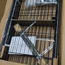 Ulif M1 Closet Storage Organizer System, 6 Tiers Heavy Duty Metal Garment Rack with 3 Expandable Hanger Rods, Wall Mounted Space Saver Suits from 5.4-8.7 ft. Width, 71.2H x 14D, 700LBS, Black