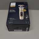 Philips Norelco Shaver i9000 Prestige Ultra, Wet & Dry Electric Shaver, White Gold, SenseIQ Pro Technology, Triple Lift & Cut System, 360 Rotating NanoTech Precision Blades, Beard Styler, XP9403/88 (i9000 Prestige + Charge Stand, QCP & Trimmers, Black)