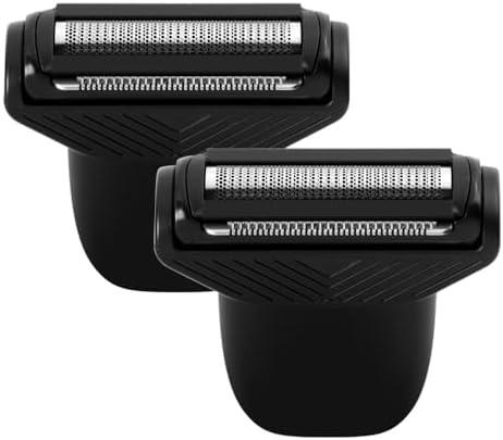 2 Pack Replacement Foil Blade for Manscaped The Lawn Mower 4.0 - Hygienic Snap-In Shaver Foil Blade Head Fit for Manscaped 4.0 Trimmer Only - Designed for Close Body Hair Grooming
