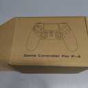 2 Pack Wireless Controller for PS4, Controller for Sony PlayStation 4, Double Shock 6-Axis Motion Sensor, Sensitive Touch Pad, Built-in Speaker & 3.5mm Headset Jack, Compatible with PS4/Pro/Slim (Blue & Black)