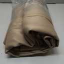 Joydeco Blackout Curtains 95 Inch Length 2 Panels Set, Thermal Insulated Long Curtains& Drapes 2 Burg, Room Darkening Grommet Drapes for Living Room Bedroom Window (W52 x L95 Inch, Khaki)