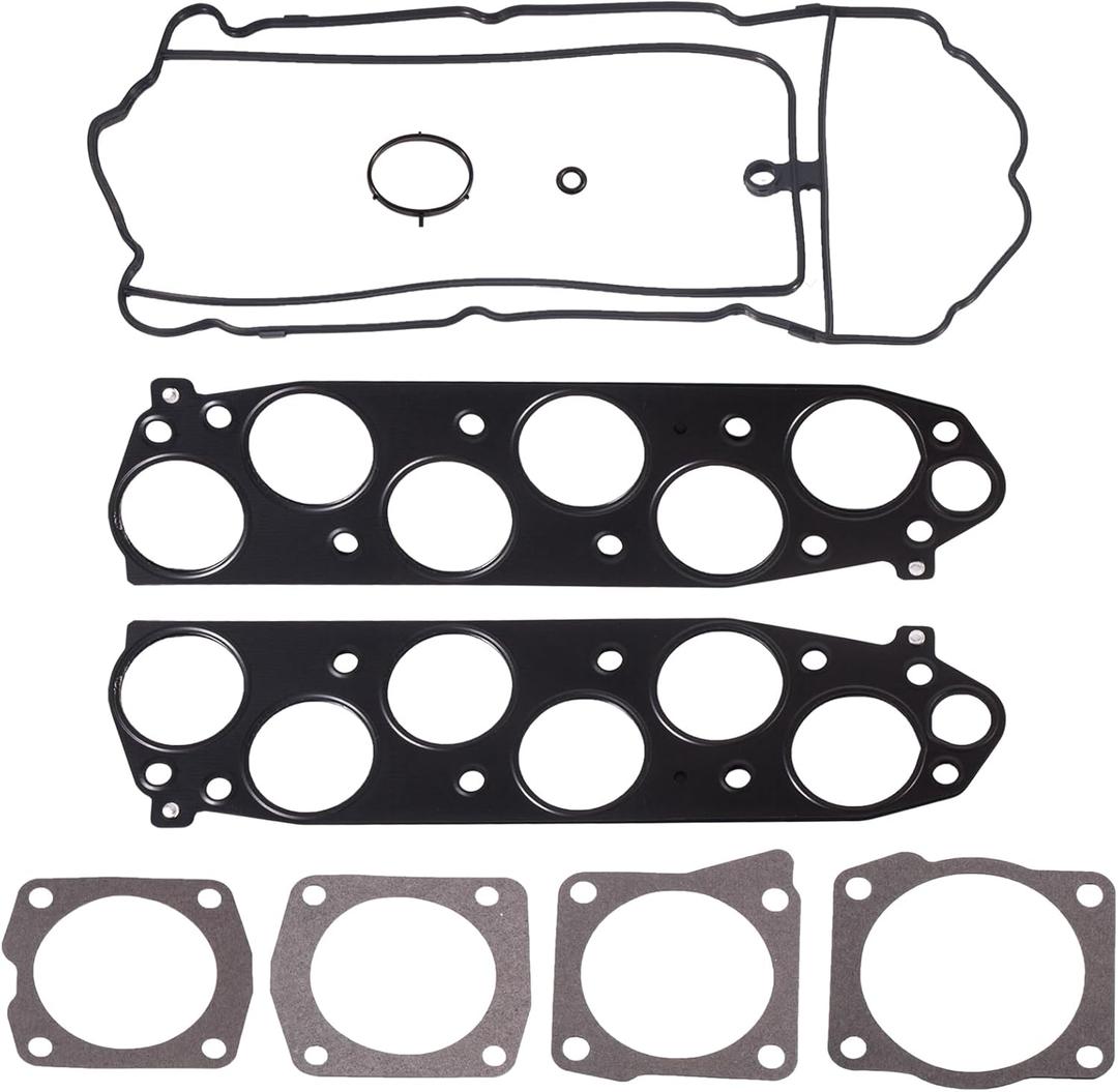 MS 96409-3 for Honda Pilot Fuel Injection Plenum Gasket Accord Odyssey Crosstour Ridgeline,Acura ZDX TSX RDX MDX RL TL Intake Manifold Gasket 2005 2006 2007 2008 2009-2017 3.0 3.2 3.5 3.7L MS964093.