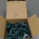 Dazzle Bright C7 C9 Christmas Lights Spring Clips, 50 Pack Universal Holiday Lights Quick Spring Clips, E12, E17 Shatterproof Weatherproof Clips for Outdoor Shingle Gutter Roof Fence