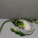 Dingion 6 Pcs 18 Heads Artificial Lily Flowers 31.5'' White Lily Flowers Long Stem Fake Bouquet Latex Realistic 3 Big Flower Heads and 3 Bud for Tall Vase Home Table Wedding Decoration