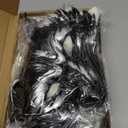 Newcotte 2 Pcs Halloween Viking Fur Costume Set Faux Fur Shawl Collar and Wolf Mask Headpiece Barbarian Accessories Women Men(White)