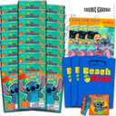 Bendon Disney Lilo and Stitch Mini Party Favors Set for Kids - Bundle with 24 Mini Stitch Grab n Go Play Packs with Coloring Pages, Stickers and More (Lilo and Stitch Birthday Party Supplies)