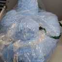 Travel Pillow for Kids Adult, Pillow for Car Sleeping Ultra Large U-Shaped with Removable Soft Cover Support Fix Neck and Body Sitting/Sleeping on The Trip (Blue)