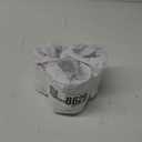 American Atelier Vintage Art Deco Fluted Drinking Glasses, Set of 4 Modern Kitchen Glassware Set | Old Fashion Tumbler for Cocktails and Water | Ribbed Lowball Glass Cup for Whiskey (Smoke Grey)