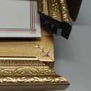 Edenseelake 8.5 x 11 Picture Frames Set of 2, Vintage Gold 8.5 x 11 Diploma Certificate Frame for Tabletop or Wall Display