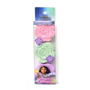 Disney Moana-themed 3-pack of flower-shaped bath bombs