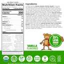 Orgain Organic Kids Nutritional Vegan Protein Shakes, Vanilla - Healthy Kids Snacks, 8g Plant Protein, 23 Vitamins & Minerals, 3g Fiber, No Dairy & Soy, Non-GMO, 8 Fl Oz, 12 Pack, Packaging May Vary (EXP 03/25/27)