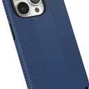 Speck iPhone 14 Pro Case - Drop Protection, Scratch Resistant, Dual Layer Slim Phone Case for 6.1 Inch iPhones 14 Pro Max - Built for MagSafe - Anti-Fade Case - Presidio2 Grip-Coastal Blue/Black/White