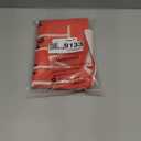 AVOIN colorlife Merry Christmas Red Throw Pillow Cover, 14 x 36 Inch Winter Holiday Cushion Case Decoration for Sofa Couch